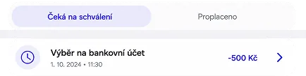 Výběr mzdy